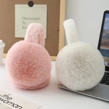 Fashion Portable Earmuffs Outdoor Cold Protection Women Men Faux Fur Ear-Muffs F