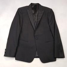 John Varvatos Tuxedo Jacket Men 42R Slim Wool Peak Lapel One Button Double Vent