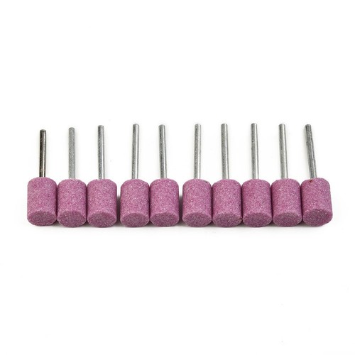 10pcs Abrasive Mounted Stones 12mm Cylinder Grinding Head Polishing Sale Useful - Picture 3 of 12
