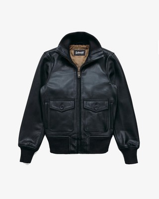 Schott NYC 2404W Chaqueta Vuelo Mujer A-1 Flight Jacket Piel Leather Bomber New