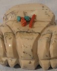 Native American Handcrafted 2" x 2" Double Sided Frog Fetish — photo 6
