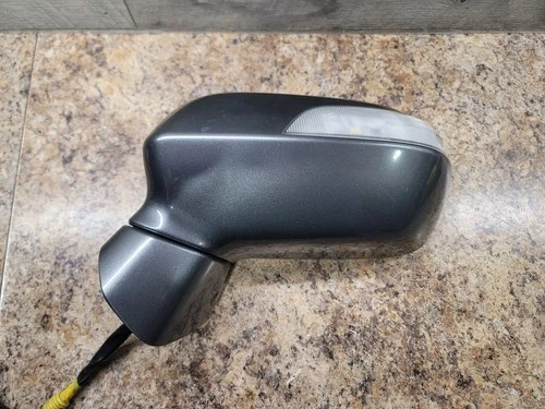 2007-08 Acura RDX Driver Left Side Mirror Polished  Metal Metallic 11 wires