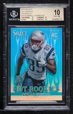2013 Select Rookies White Hot Prizm /25 Kenbrell Thompkins BGS 10 PRISTINE RC
