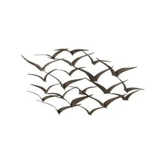 Flight Birds Metal Wall Modern Abstract Contemporary Home Decor Art Sculpture
