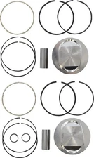 KB Performance KB661C.010 Forged Piston Kit 4.00in. .010 Oversize 10:1 Comp