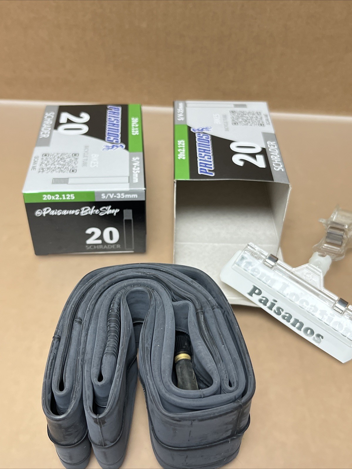 Lot (2) Pair 20 x 2.125” Schrader Valve Inner Tube Bmx Cruiser Bicycle E-Bike GT