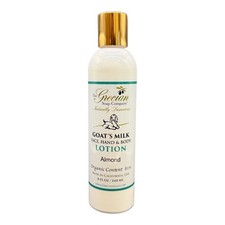 Grecian Organic Goat Milk Lotion Black Raspberry Vanilla 81% Organic Hydrating