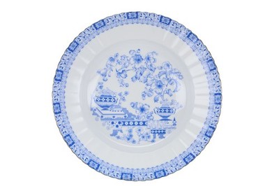Suppenteller Seltmann Weiden Dorothea China blau