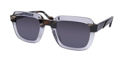 NEW FACE à FACE BLANK 2 SUNGLASSES SQUARE PLASTIC CRYSTAL FULL-RIM 51-25-148