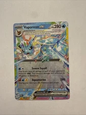 Pokémon TCG Vaporeon EX Card Prismatic Evolutions 023/131 Double Rare NM 