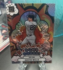 2025 Panini Donruss Baseball #17 Austin Wells Bomb Squad Holo Silver /199