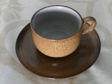 FRIESLAND Melitta - Ceracron Heidelberg - braun - Kaffee Tasse  & Untertasse