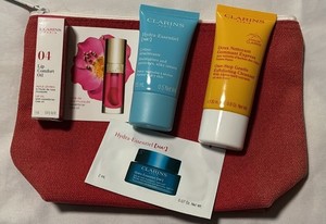 Clarins Skin Care And Lip Oil Set
