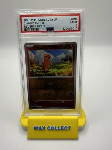 2023 POKEMON JPN SV2A-POKEMON 151 REVERSE HOLO #004 CHARMANDER PSA 9