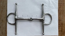 5” Full Cheek Snaffle Stainless Steel English Hunter Bit