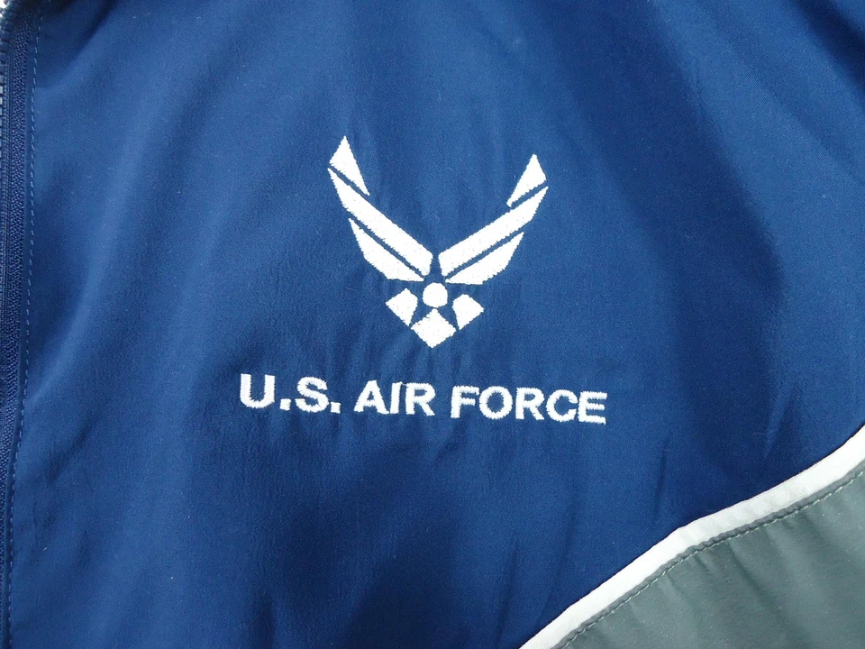 US Air Force PTU Chándal Chaqueta Pantalones Cortos Hombres LG/L Conjunto Reflectante USAF A/F Foto 4 de 4