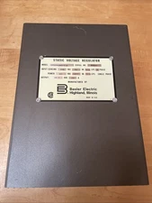 Basler Electric SR32A2B07B3E Static Voltage Regulator