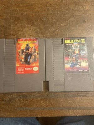 Ninja Gaiden 1 & II Nintendo NES