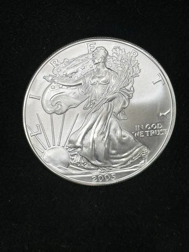 Walking Liberty Silver Dollar 1 Ounce Fine Silver 2005