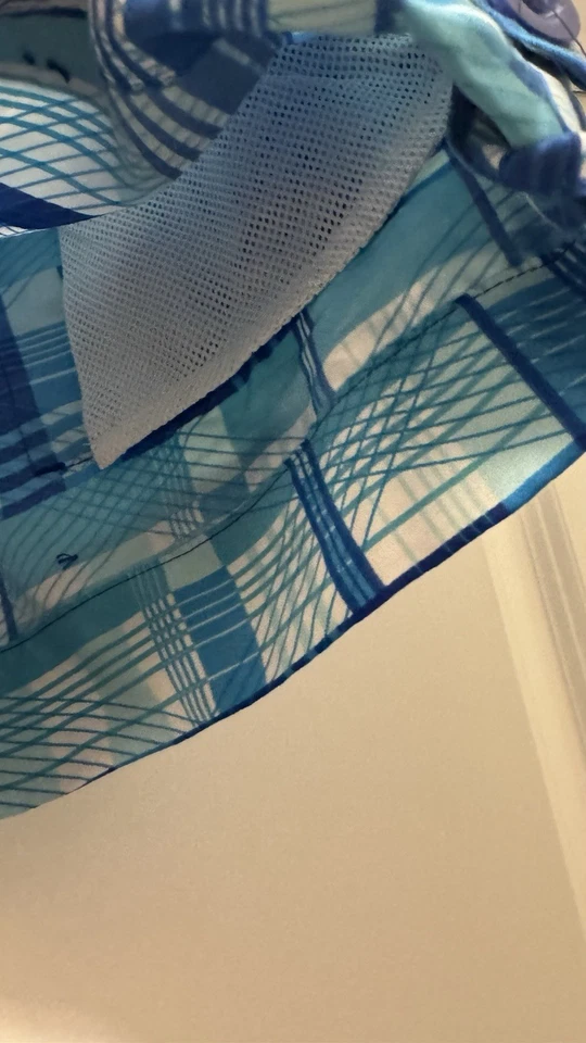 PANTALONES CORTOS A CUADROS CON CINTURÓN Y CINTURÓN BILLABONG MUJER - TALLA S/P Foto 4 de 4