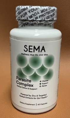 Sema Wellness Parasite Complex Herbal Detox & Support (cleanse)