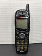 Vintage Collectible Sprint Pcs Sanyo Phone Cell SCP-4000 No Charger WORKS