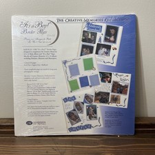 Creative Memories Collection 12x12 Refill It's A Boy Pages 15 Sheets Old Style