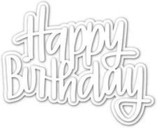 Happy Birthday Metal Cutting Dies, Born to Die Scrapbooking Papecraft Photo Albu