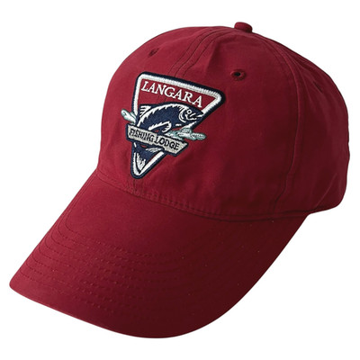 Langara Island Lodge Fly Fishing Cap Hat Mens Strapback Outdoor Surf Beach