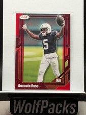 2026 SAGE Low Series Football - Devonte Ross #40 Red