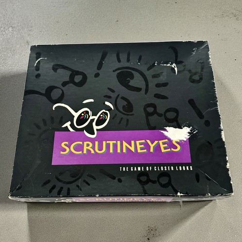 SCRUTINEYES BOARD Mattel Family Party The GAME of Closer Look MISSING Timer Dice - Picture 17 of 24