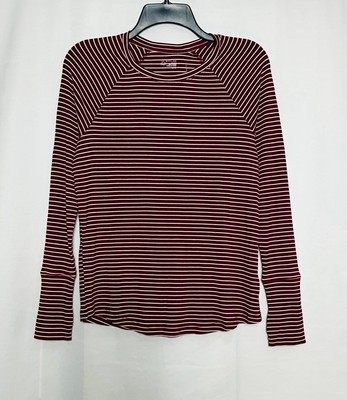 Offline By Aerie Thumbs Up Ribbed Raglan Long Sleeves T-Shirt M
