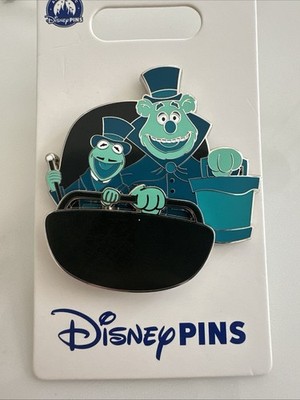 Disney Parks Muppets Haunted Mansion Pin Kermit & and Fozzy Doom Buggy OE 2025