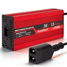 36V Golf Cart Charger 15 Amp Fast Charger for EZGO TXT, 36 Volt Golf Cart