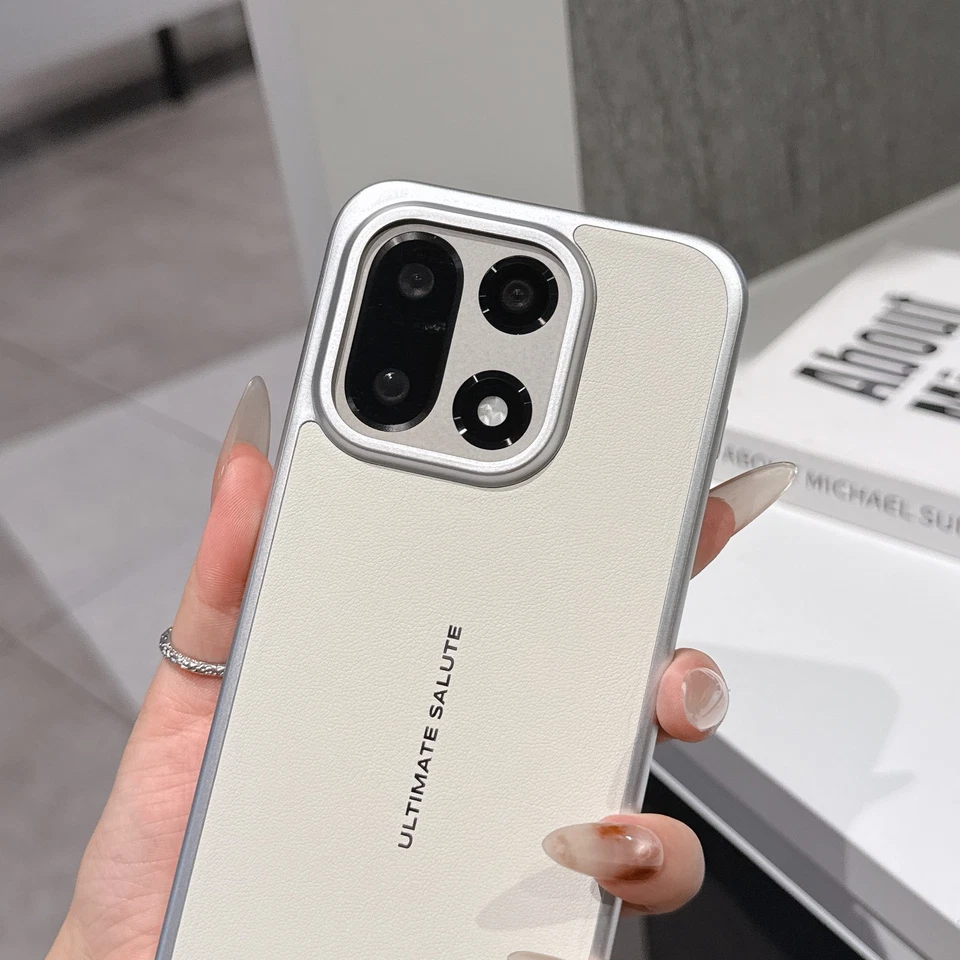 Ударопрочный матовый гибридный чехол для телефона OnePlus 15 с защитой и беспроводной зарядкой - Изображение 3 из 4