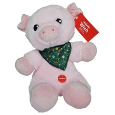 Wish The Pig Squeaks Petsmart Plush Toy Soft Stuffed Animal Play Date Adorable 