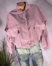 Fein Cord cropped Jacke Bomber Taschen Trend One Size ALTROSA