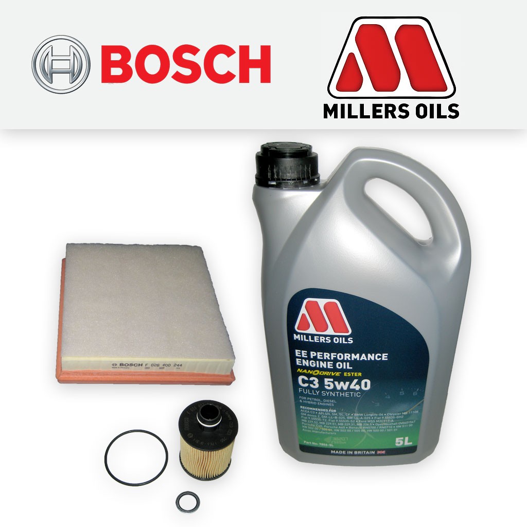 SERVICE KIT for OPEL VAUXHALL INSIGNIA 2.0 CDTI OIL AIR FILTERS +OIL (2008-2012)