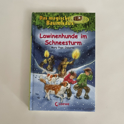 Das magische Baumhaus 44: Lawinenhunde im Schneesturm   M. P. Osborne (2012)