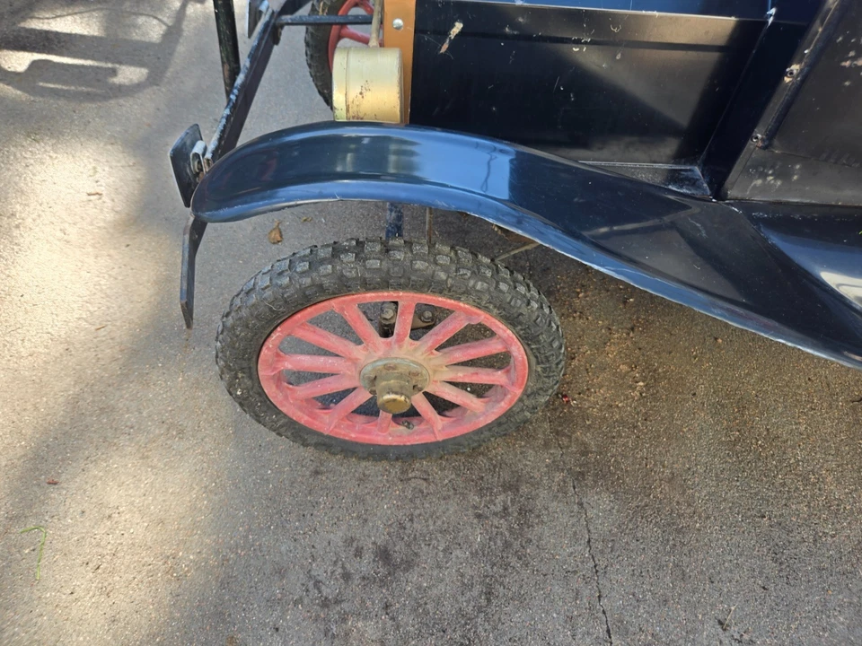 Carro de colección Tin Lizzie Shriner Go Ford micro coche a gasolina Foto 4 de 4