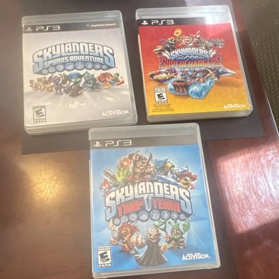 Activision Skylanders PS3 Game Lot: Spyro's Adventure, Trap Team, SuperChargers
