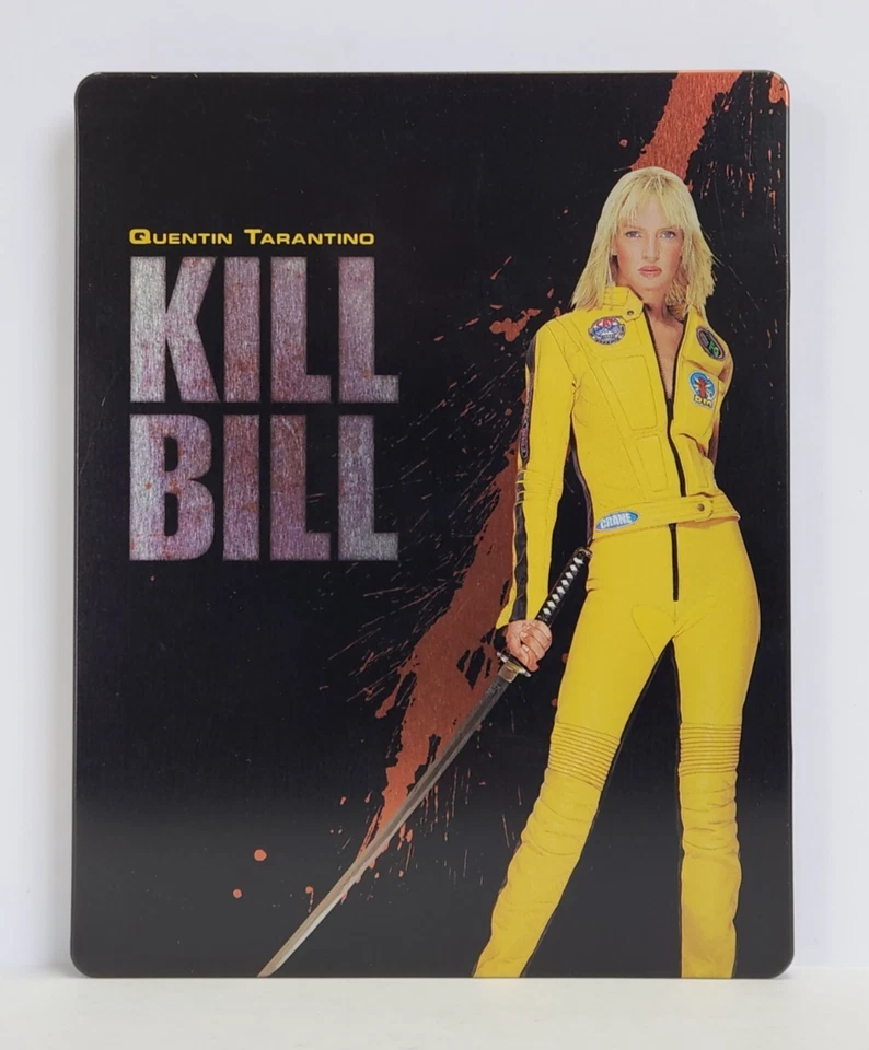 Kill Bill 1 & 2 Blu-ray UK Import Region B Zavvi Exclusive 2013 SteelBook Rare - Image 2 of 4
