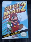 Super Mario Bros. 2 complete box Manual nintendo nes Near MINT CIB