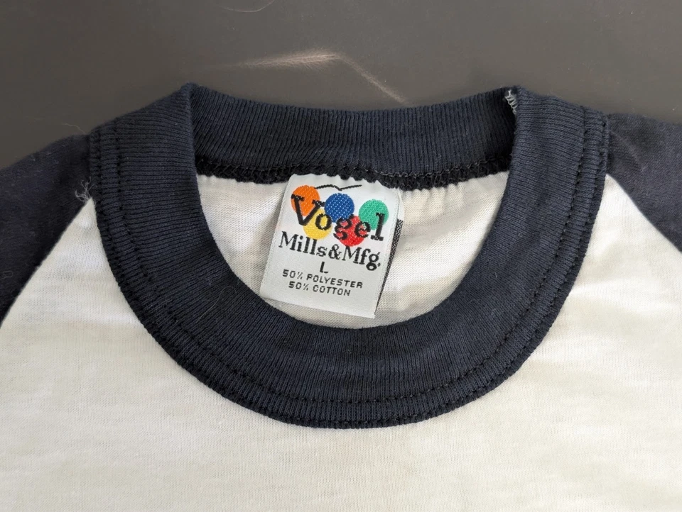 Vintage The Rolling Stones Concert Shirt Large 1981 Raglan - Image 4 of 4