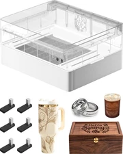 xTool M1 Ultra Riser Base with Honeycomb Panel, Working Panel White 