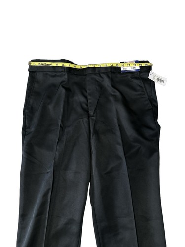 NEW National Patrol Mens Size 42R Soil Release Unhemmed Black Pants Style:3000 - Picture 4 of 9
