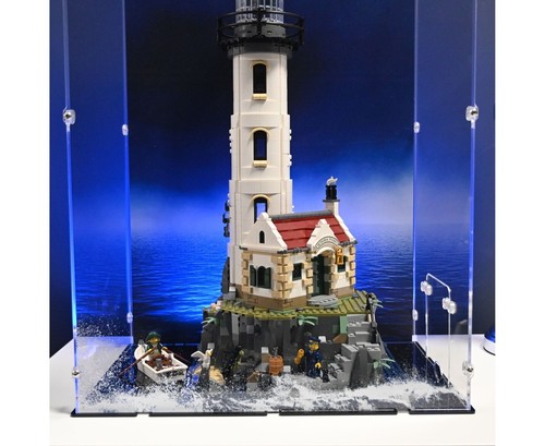 Witryna akrylowa do Lego 21335 Zmotoryzowana latarnia morska - NOWA - Zdjęcie 11 z 12