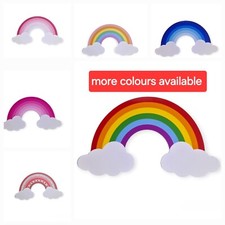 Rainbow cake topper Kids party Unicorn Birthday cake decorations Party food 