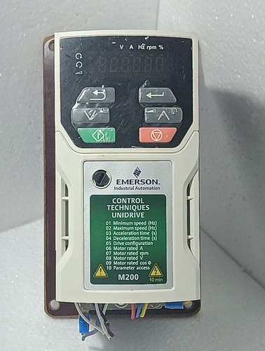 M200-012 00042 A Emerson 0.75kw 220v - USED