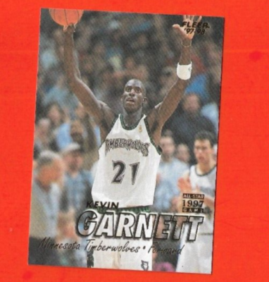 1997-98 Fleer #250 Kevin Garnett Minnesota Timberwolves | eBay